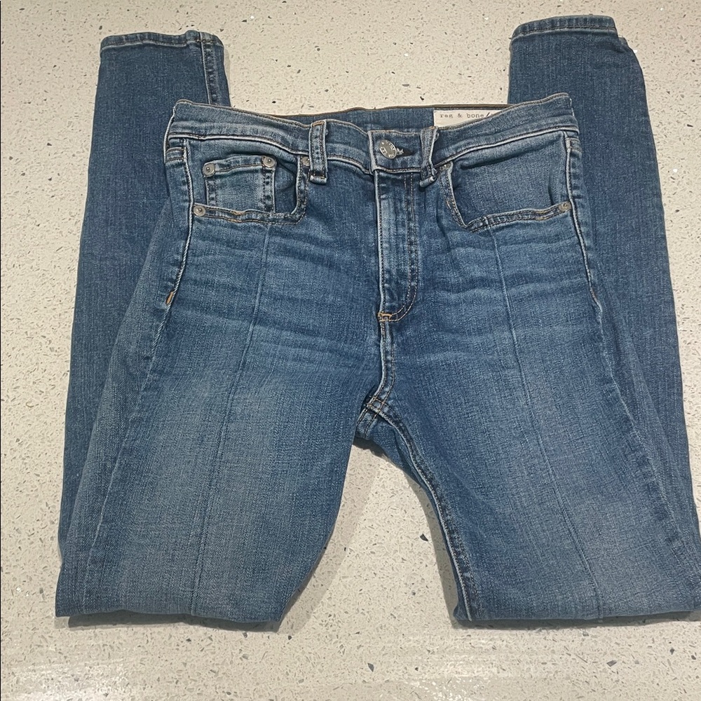 Rag and Bone skinny high waisted jeans